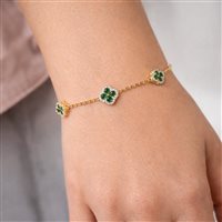 Pulsera Ultima Edizione Mujer tiffany in Plata BAO1924-VERDE-GIALLO